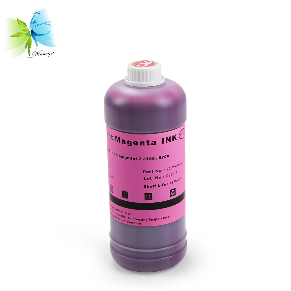 Пигментные чернила Winnerjet 500 мл x 8 цветов для hp 70 # принтера Hp Designjet Z2100 Z5200|ink 500ml|pigment