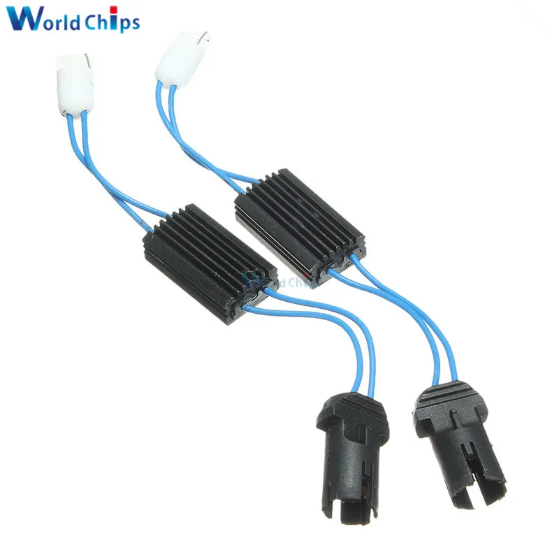 Diymore 2 шт./лот T10 T15 194 W5W 168 921 Светодиодная лампа Canbus предупреждение об ошибке