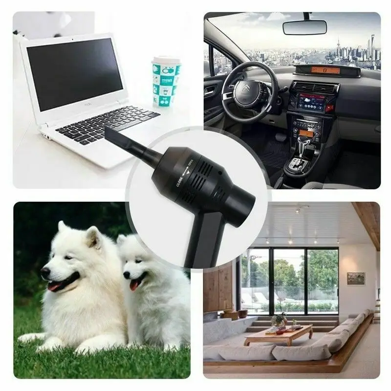 

Computer Mini Pet USB Vacuum Keyboard Cleaner PC Laptop Brush Dust Cleaning Kit