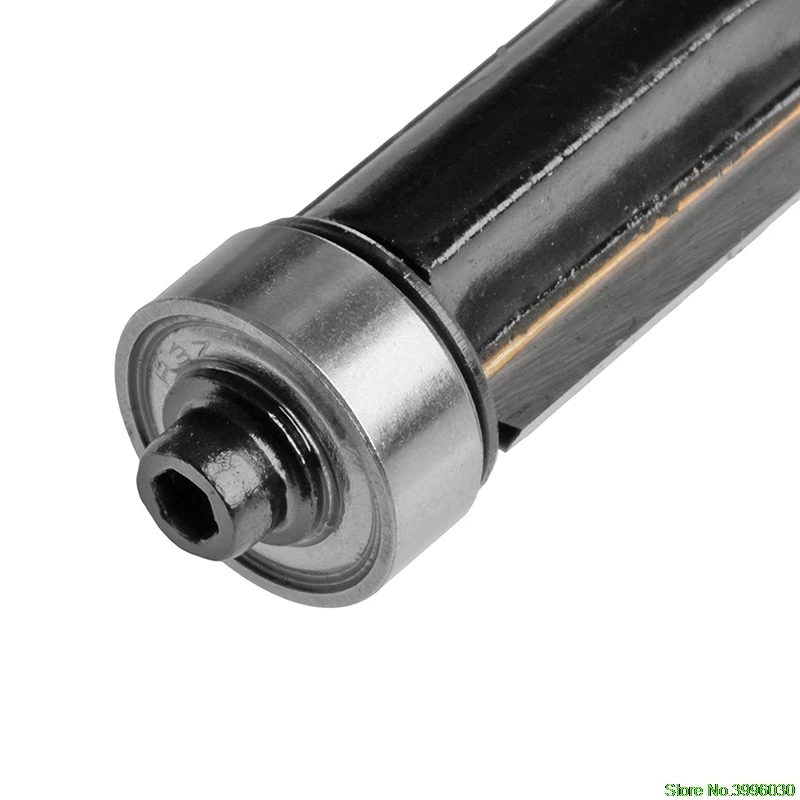 

Woodworking Flush Trim Router Bit Top&Bottom Bearing 1" H X 1/4'' Shank Tool Hot