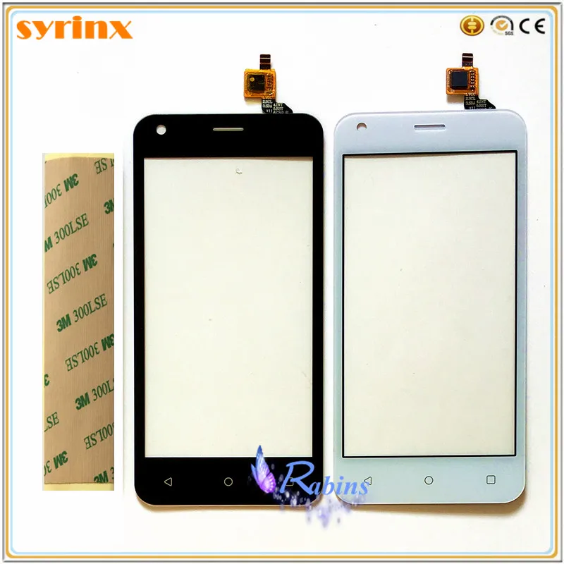 SYRINX 3m наклейка для телефона сенсорный экран Fly FS454 nimbus 8 FS 454 дигитайзер Переднее