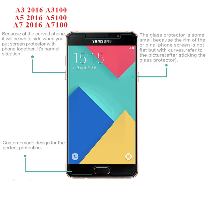Baixin для SAMSUNG J1 J3 J5 J7 A3 A5 A7 2016 J 120 320 510 закаленное стекло Sreen протектор + телефон ТПУ