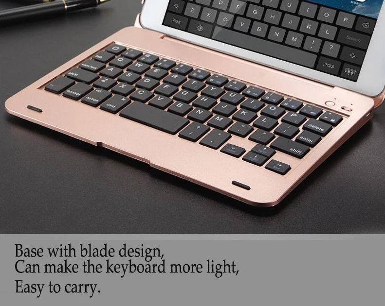 Флип чехол с беспроводной Bluetooth клавиатурой и стилусом для iPad Pro 2016 (9 7)|bluetooth keyboard