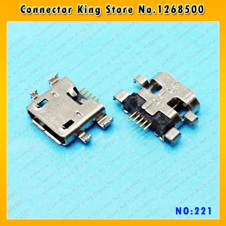 10 шт./лот новый Micro 5-контактный USB-разъем для зарядного устройства порт зарядки