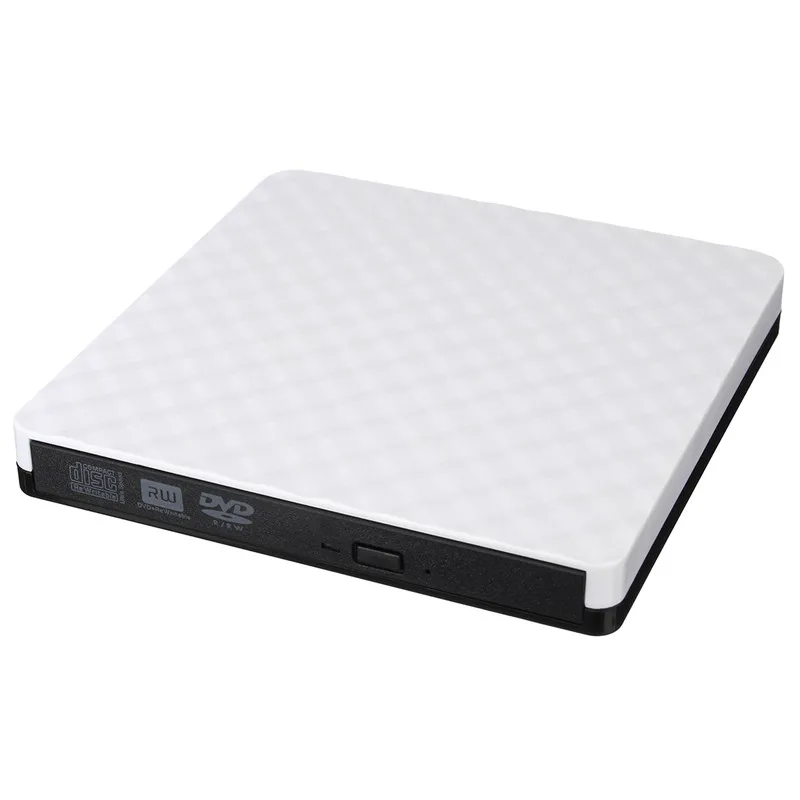 Профессиональный тонкий внешний USB 3,0 DVD RW CD Писатель Привод горелки ридер плеер для портативных ПК