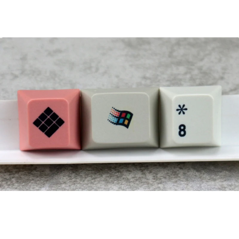 9009 colorway 169 Вишневый профиль краситель Sub Keycap набор Толстая PBT пластиковая