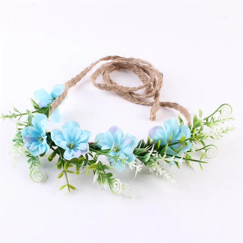 Женская Цветочная Повязка На Голову Повязка-венок в стиле бохо головной убор