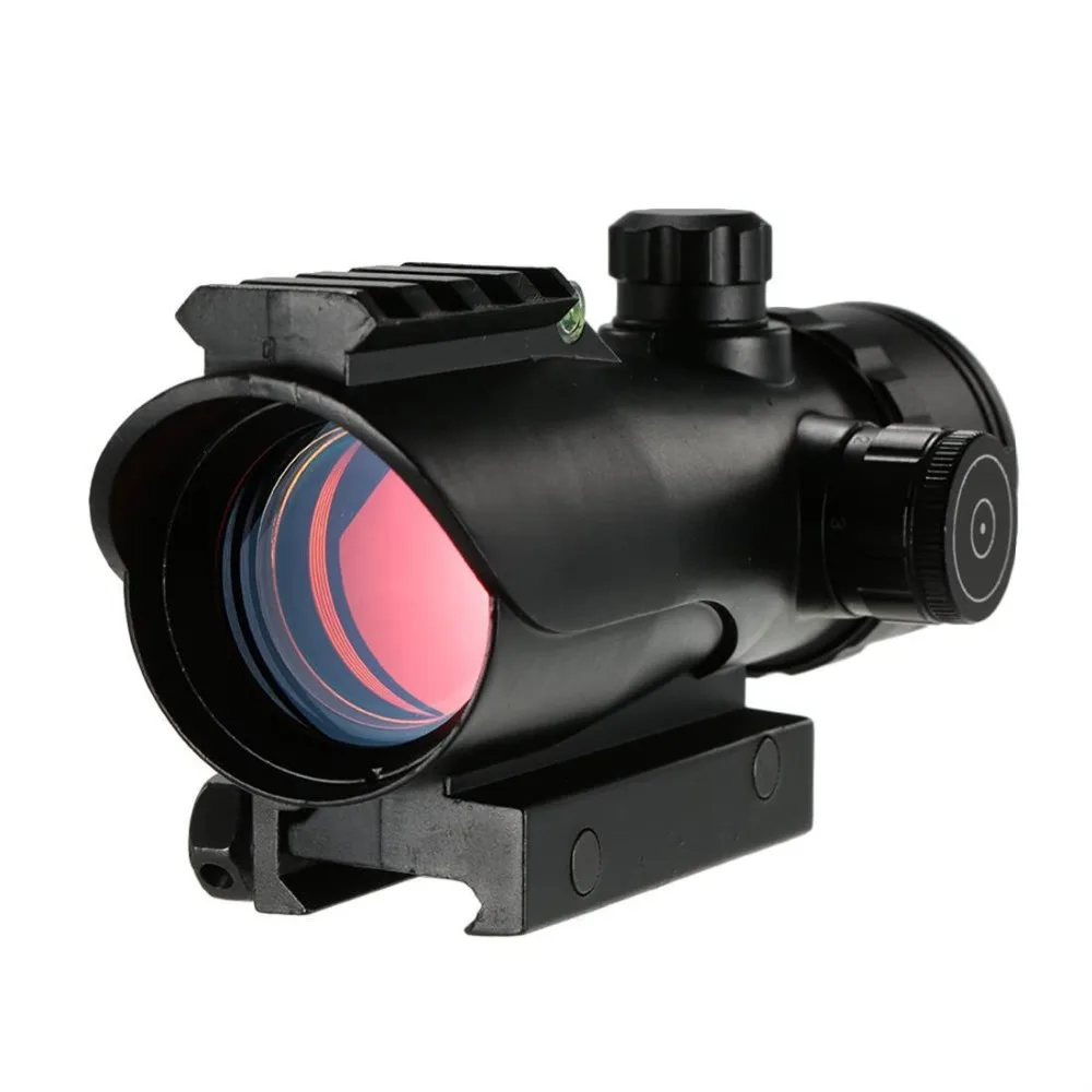 Tactical Reflex Red Dot Sight Scope Riflescope Optic Quick Detach Riser Mount Release Lens Covers Rail Hunting Spotting | Инструменты