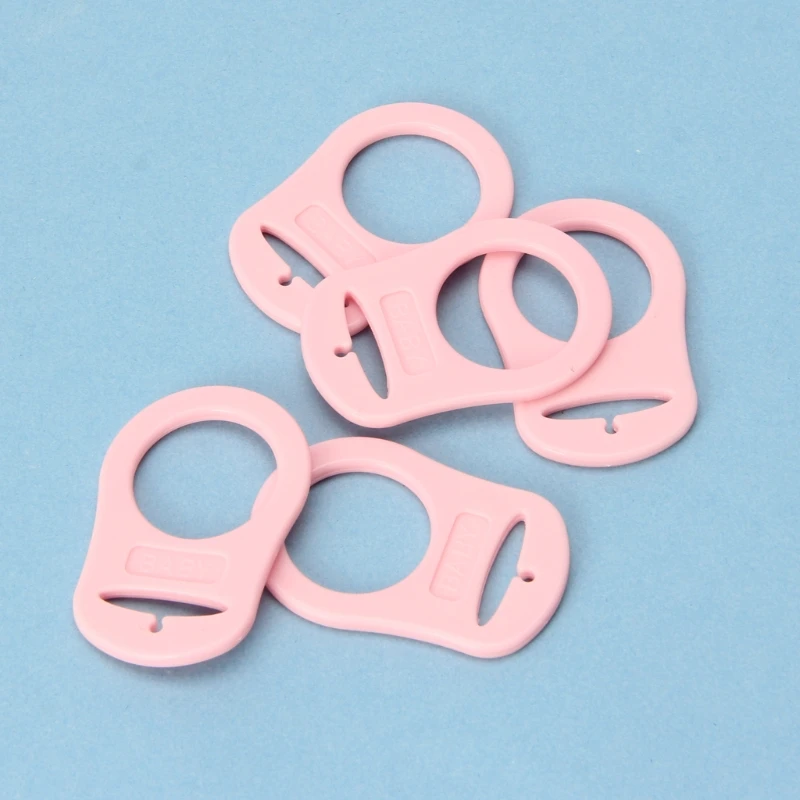 5 шт. многоцветные Силиконовые Детские пустышки держатель соски Зажим адаптер