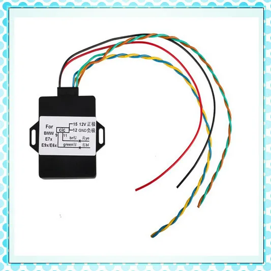 Для BMW CIC Retrofit Adapter Emulator включить навигацию и ТВ Бесплатный эмулятор поддержка E9X E6X