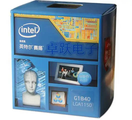 Процессор Intel Celeron G1840 двухъядерный процессор в штучной упаковке (2 Мб кэш 2 80 ГГц)