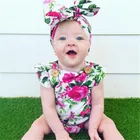 Pudcoco, популярная одежда для маленьких девочек, летняя детская одежда с различным цветочным принтом, хлопковый костюм без рукавов, детская одежда для сна