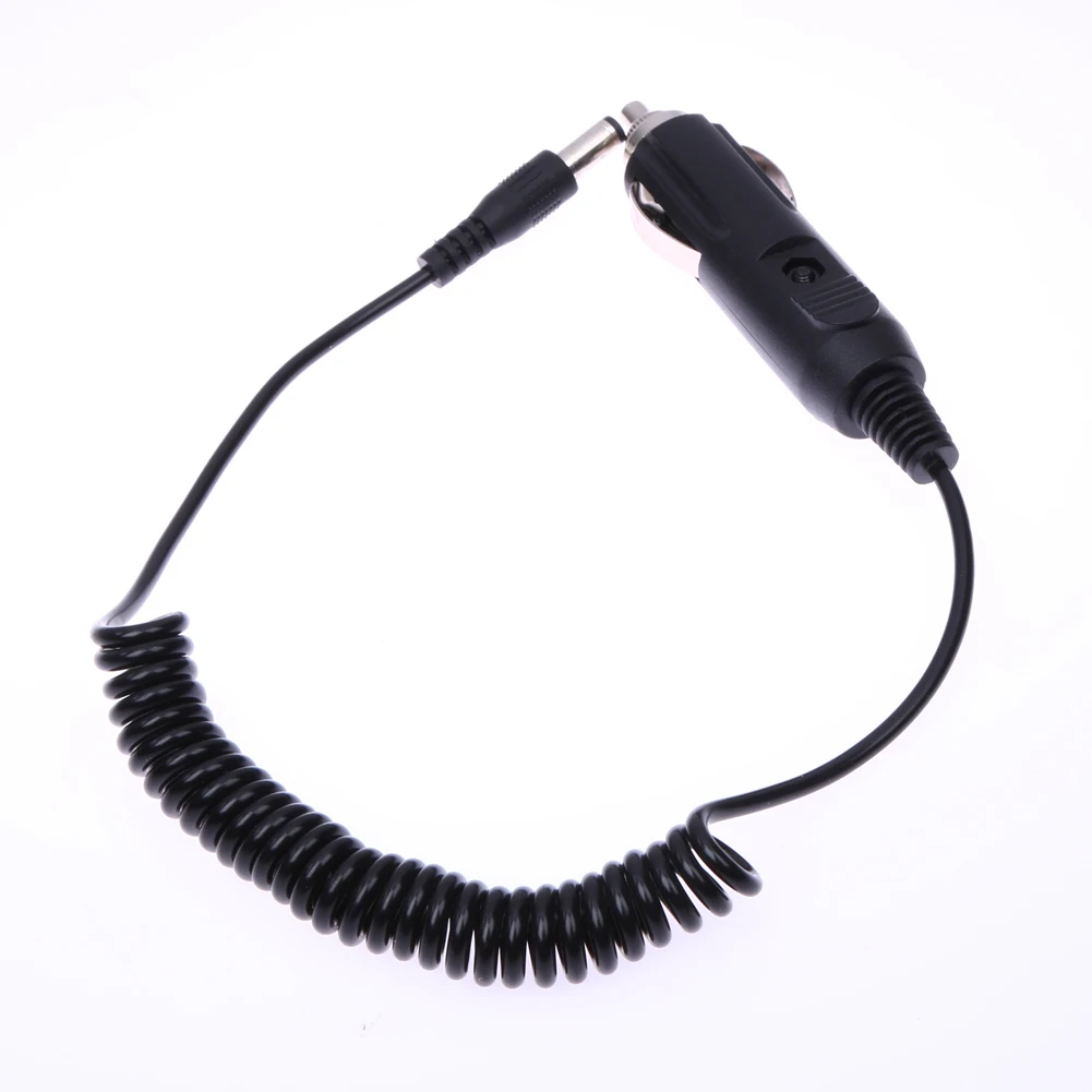 

DC 12V Car Charger Charging Cable Spring Cord Line for Baofeng Two Way Radios Walkie Talkie UV-5R 5RE PLUS UV5A+