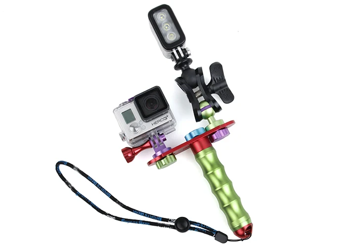 

Штатив с автоматическим креплением для камеры Gopro 8, 7, 6, 5, 4, 3 + 3