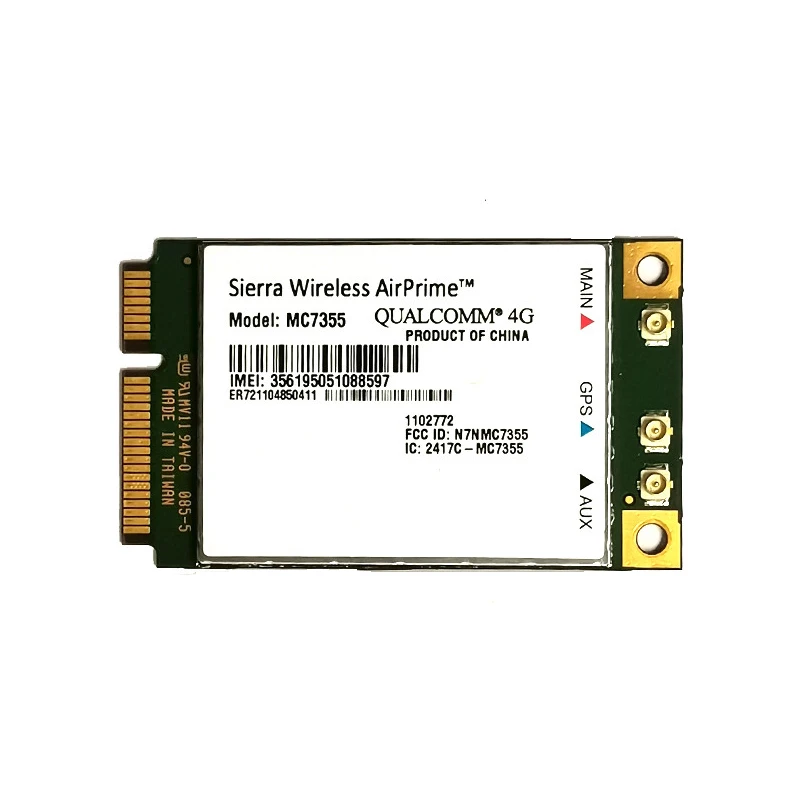 Беспроводной модуль Sierra AirPrime MC7355 AT&T 4G LTE /HSPA + 100 Мбит/с PCI E M.2 Wi Fi карта WWAN| |