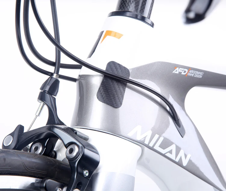 Велосипедный спорт Стикеры s велосипедных рам руб защиту от порезов угольный