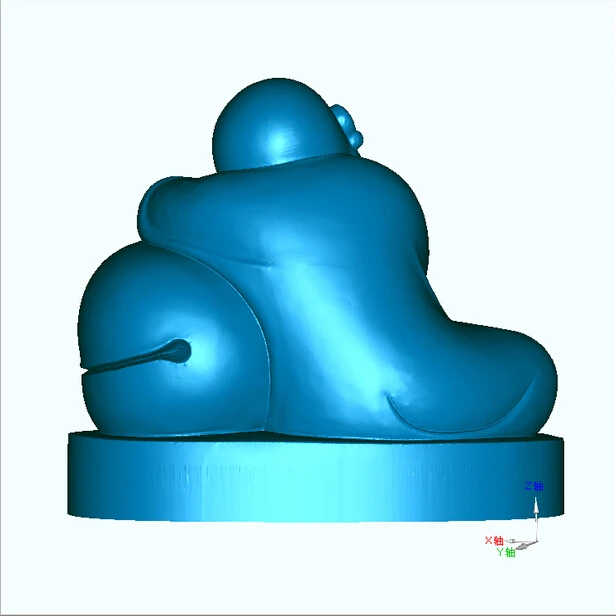 3D модель для принтеров с ЧПУ в формате STL Monk_1|3d model for cnc|for cncmodel 3d |