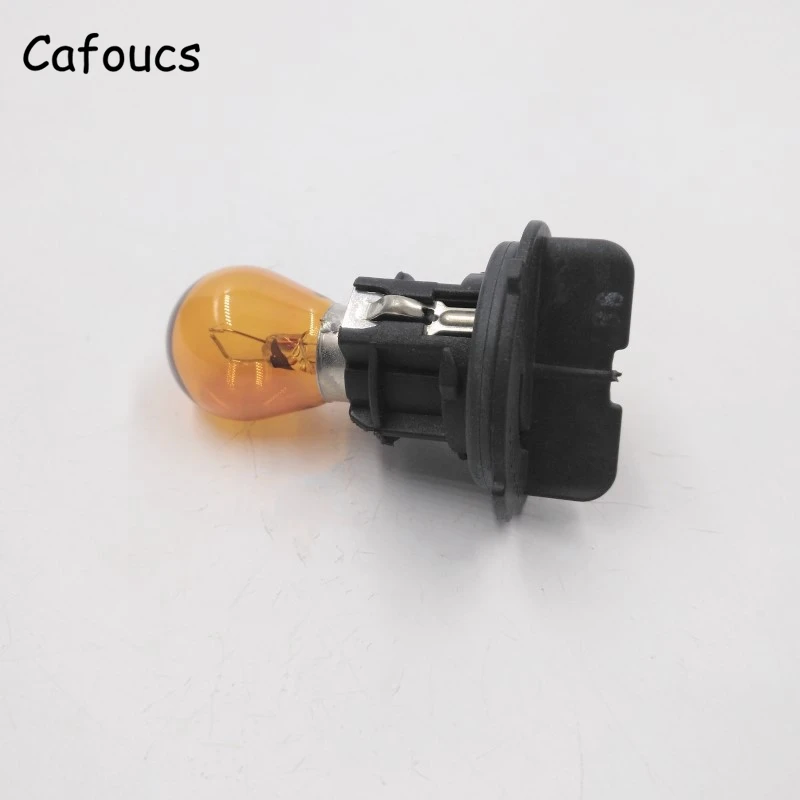 

Cafoucs Car Headlight Indicator Light Bulb With Bulb Holder For Peugeot 207 307 607 807 For Citroen C4 C5 C8 For Renault Laguna