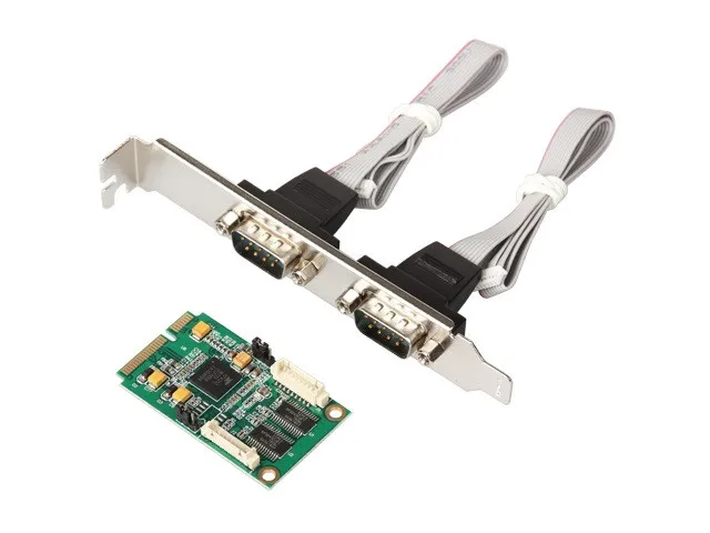 Мини карта расширения 9 pin COM 2 порт Чип XR17V352 EXAR 352 промышленный серийный чип RS232 MINI