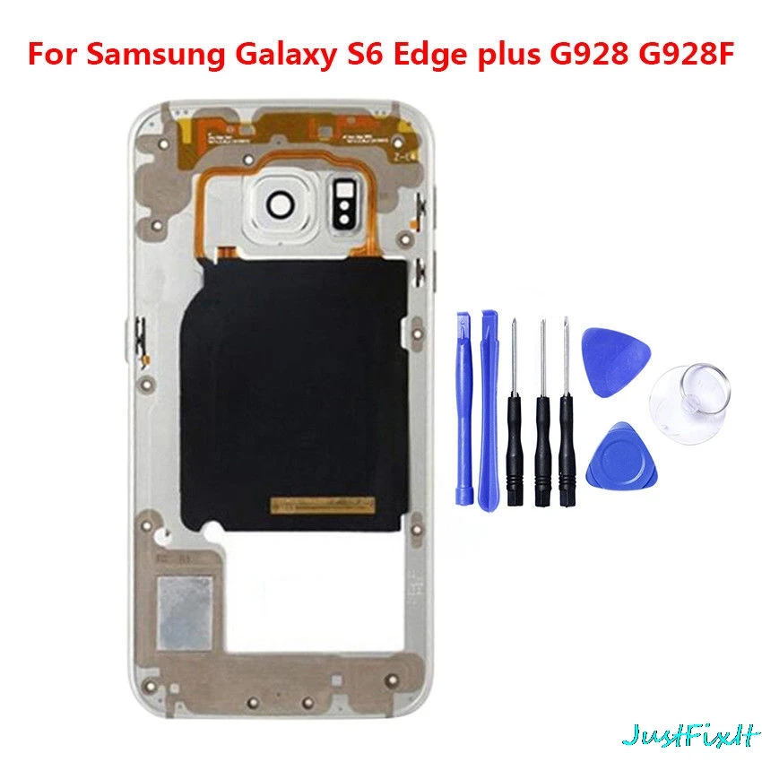 Высокое Качество Средняя рамка Корпус Шасси для Samsung Galaxy S6 edge plus G928F крышка