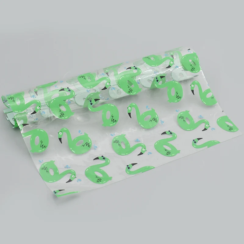 A4 21x29 см Фламинго печатные ПВХ кожаные тканевые листы для сумок банты Diy Швейные