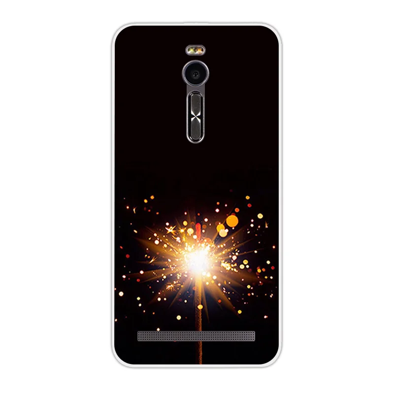 Для Asus Zenfone 2 ZE551ML чехол для телефона мягкий силиконовый Темный задний Чехол TPU