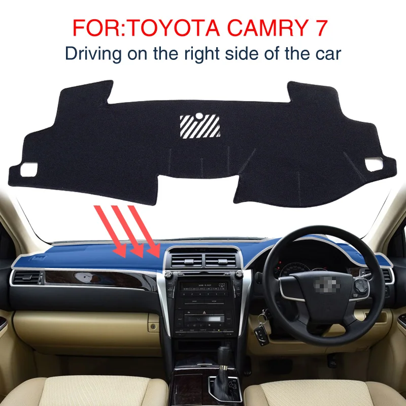 Автомобильный коврик smabee для TOYOTA CAMRY 2013 - 2016 7 аксессуары черный нескользящий