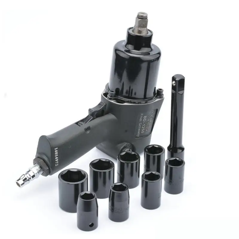 Пневматический ударный гайковерт с двумя молотками 1/2 дюйма 2-молоток для ремонта