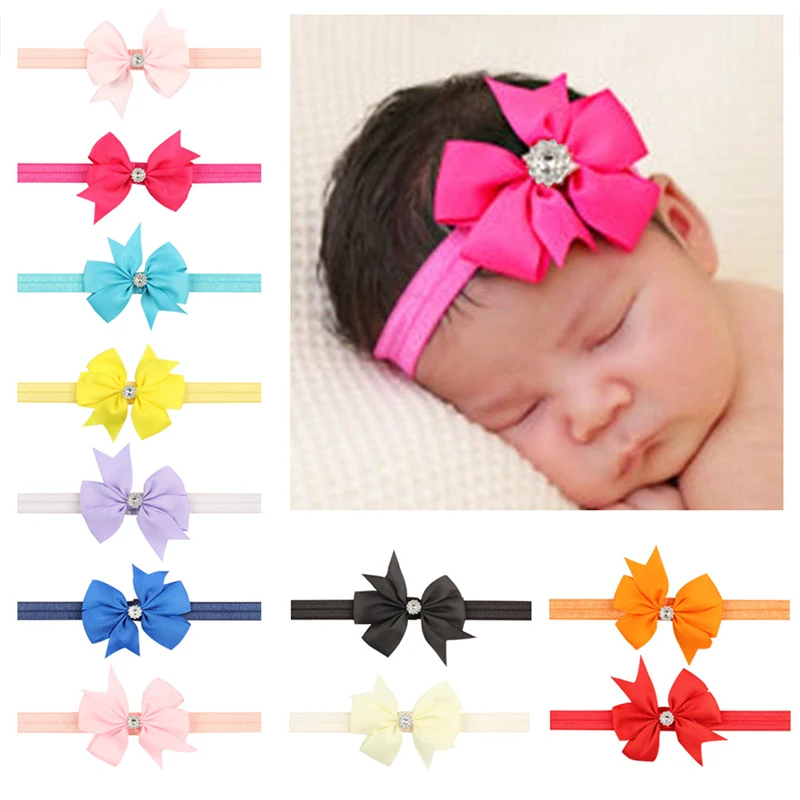 Лента для волос с бантом 20 цветов|Аксессуары девочек| |