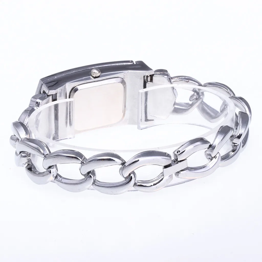 

GREALY Women Wrist Watch Square Rhinestone Crystal Diamond Bracelet Bangle woman watches clock women bracelet watch female