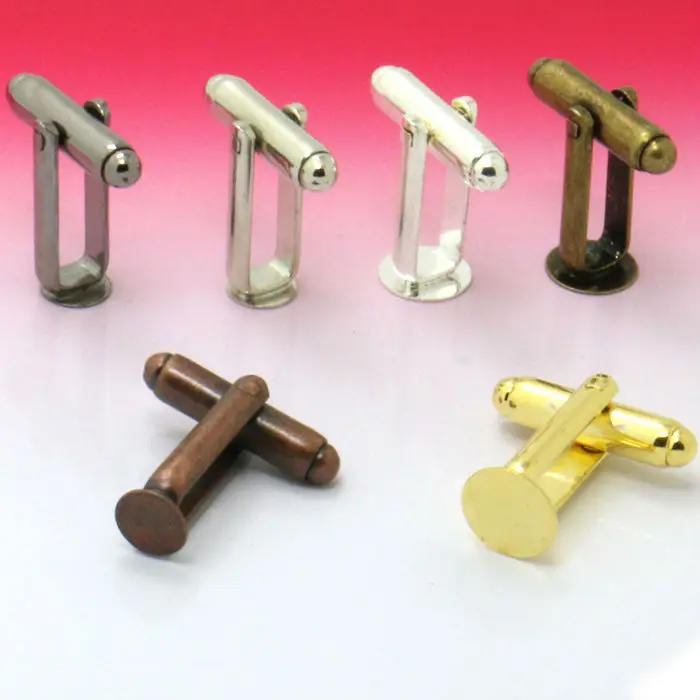 6x внутренняя 6 мм Самолет французский запонки/Запонки пустые ювелирные изделия