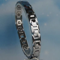 11mm width men magnetic classic heavy hi tech scratch proof tungsten bracelet