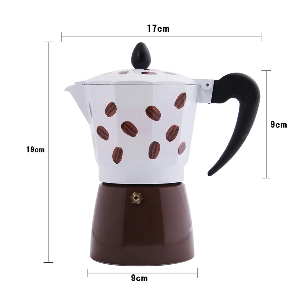 6cup Итальянский плитой/Мока эспрессо кофеварка/кофеварка горшок инструмент |