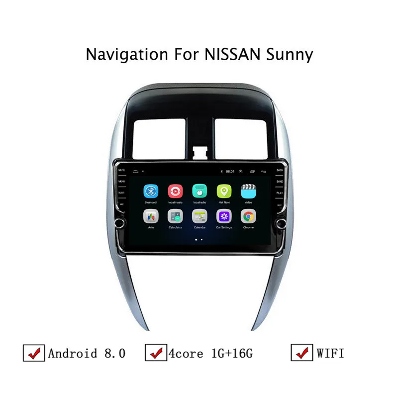 NAVITOPIA 10 1 дюймовый автомобильный мультимедийный плеер Andriod 8 GPS навигация для Nissan