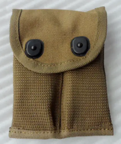 WW2 WWII US U S 1911 PISTOL DOUBLE MAGAZINE AMMO POUCH BAG|Спортивные сувениры| |