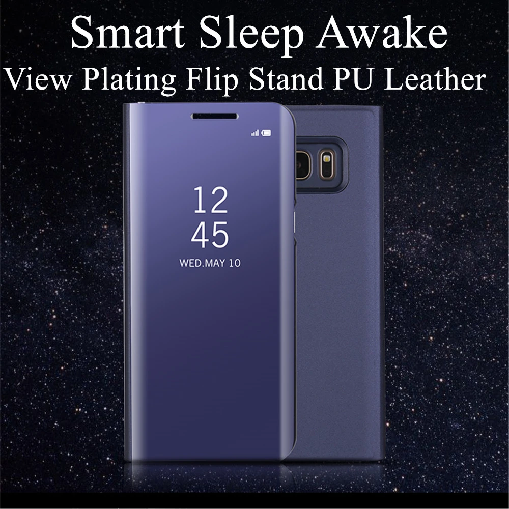 Smart Mirror Flip Case For Samsung Galaxy J Series J6 J7 J5 2017 J8 J4 J2 2018 prime Core 2015 2016 C10 C8 Cover case |
