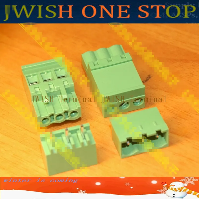 Подключаемый PCB терминал KF 2edgka 5 08 5. мм прямой 2P 3P 4P 5P 6P 7P 8P|head|head head |