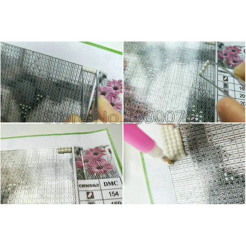 Diy Алмазная Картина Вышивка крестом 5D полная вышивка мультяшная квадратная