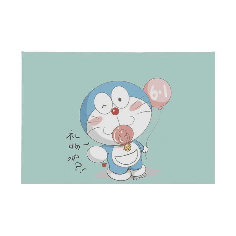 Школьные коврики Doraemon 2 шт. водонепроницаемые для стола детские столовые приборы