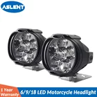 ASLENT мотоцикл светодиодный фар электронного велосипеда скутеров, квадроциклов, наводненных мест огней авто фары Противотуманные фары дневные фары DRL внешний Габаритные огни 9-85 В постоянного тока