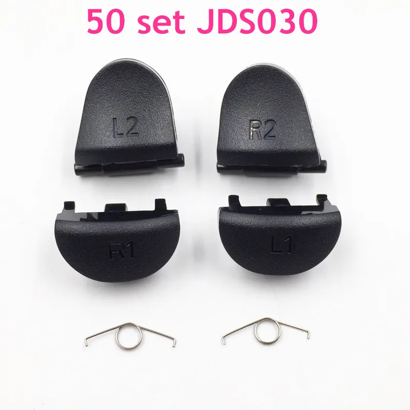 50 компл. JDS 030 L1 R1 L2 R2 Кнопка триггера с Замена пружин для игровых станций 4 PS4