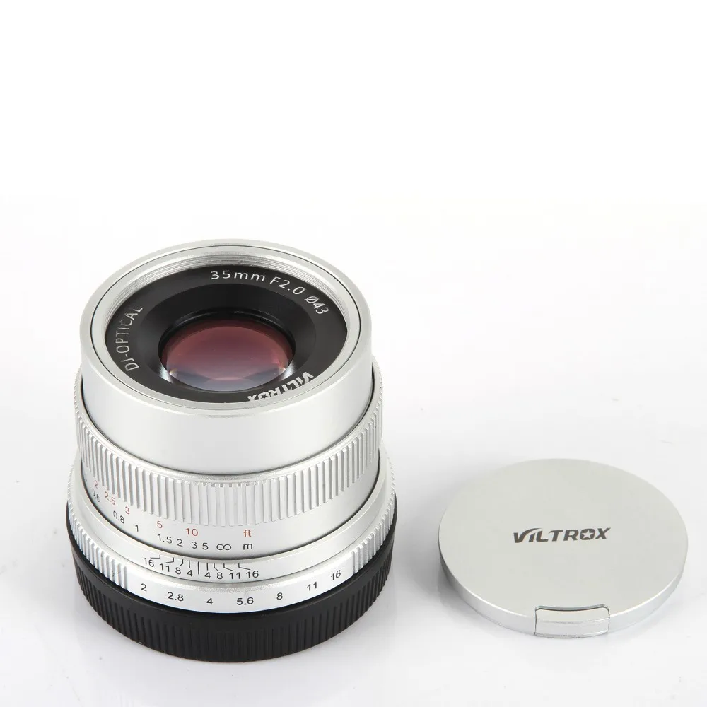 Viltrox 35 мм F2 широкоугольный большой апертурой фиксированной объектив с