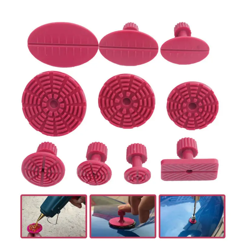 Super PDR Dent Lifter Slide Hammer Glue Gun Plastic Pulling Bridge Rubber Hammer Shovel Tap Down Pen