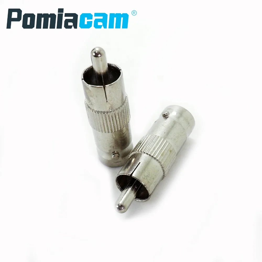 Женский коаксиальный кабель-Соединитель с разъемом BNC и RCA типа папа для камеры