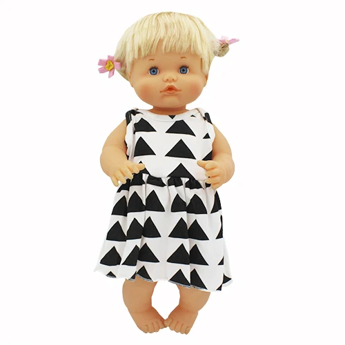 Новая мода платье Одежда для кукол Fit 42 см Nenuco кукла Nenuco su Hermanita аксессуары для кукол