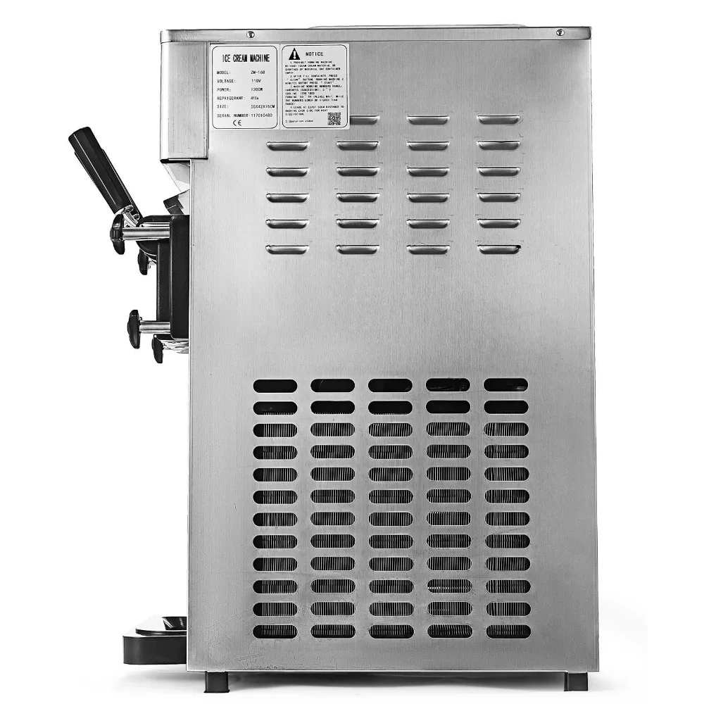 

Soft Serve Ice Cream Machine 3 Head 18L/H Ice Cream Making Machine Commercial