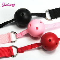 bdsm mouth ball gag erotic adult products submission fetishism mouth gag oral fixation stuffed cosplay games flirting sex toys