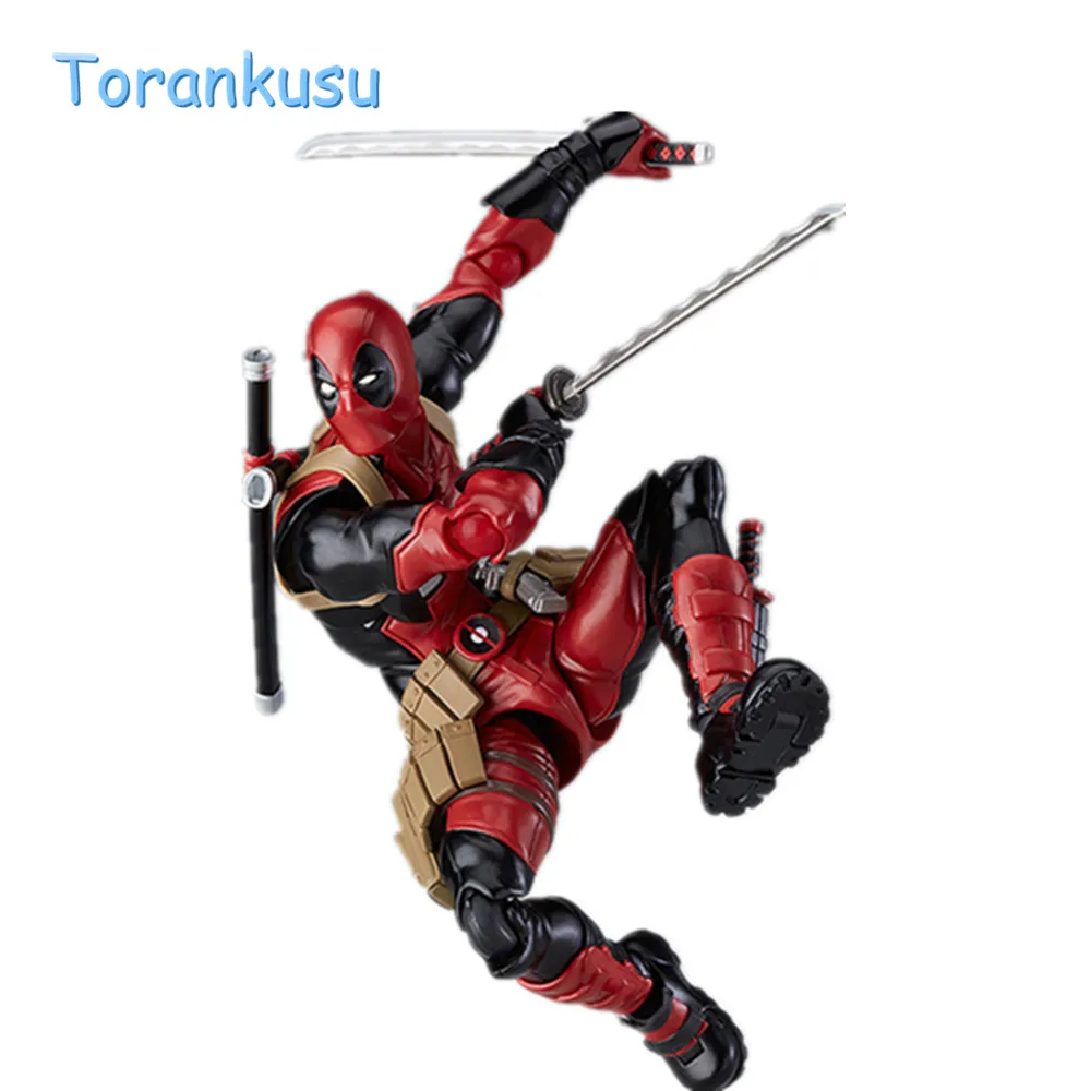 Экшн фигурка Дэдпул Figma EX 042 аниме deadpooll DX Ver Super Hero BJD figge juguetes Коллекционная модель