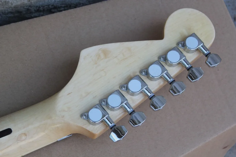 Фабрика магазин синий взрыв ST клен гриф floyd rose мост 6 строка Гитары Guitarra | Спорт и