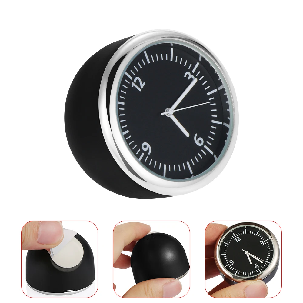 Цифровой термометр/часы для автомобиля светящиеся часы кварцевые внутренний